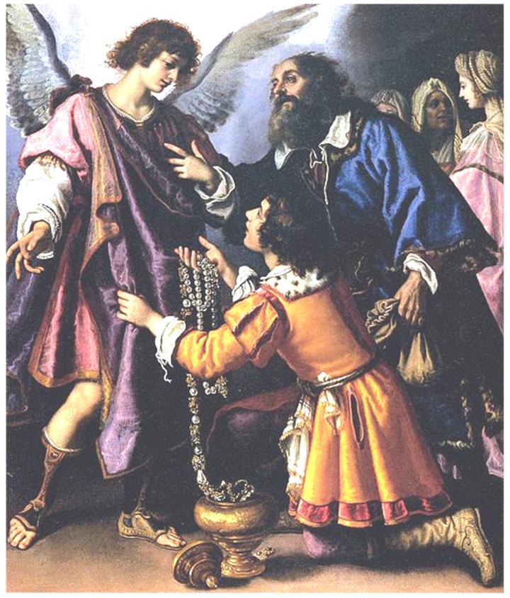St Rafid L to R: Saint Michael, Saint Gabriel, Saint Raphael